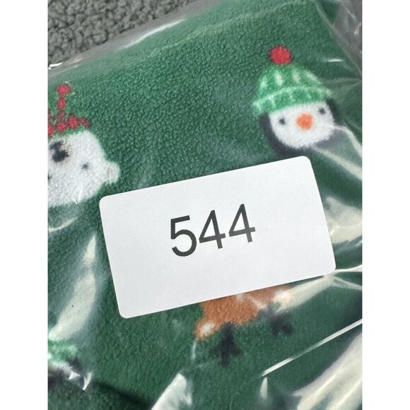 2 Boy’s 18 M Carter's Reindeer Santa Claus Nice Red Green Pajamas Christmas 18m - Picture 10 of 11